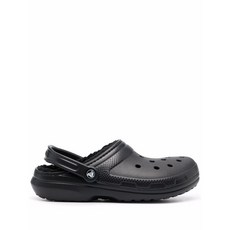 크록스 페이크 퍼 라이닝 클로그