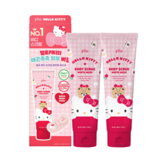plu x HELLO KITTY 身體去角質霜 白麝香 200g, 1件