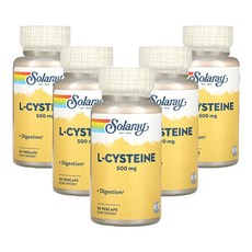 쏠라레이 l-시스테인 500mg 30 베지캡슐, 5개, 30정