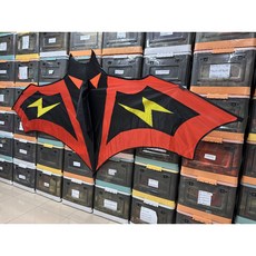 2.5米電蝙蝠風箏 狄侖格子布、樹質桿, 詳見包裝