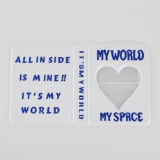 포토카드 콜렉트북 폴라로이드 앨범 화이트 사진첩