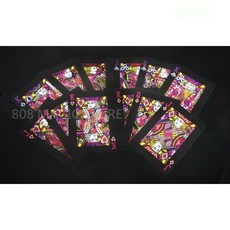 808 MAGIC 魔術道具 染色玻璃撲克牌, 1個