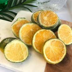 산들해 제주 풋귤 청귤 슬라이스 냉동, 1개, 1kg