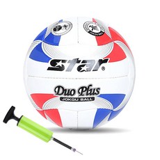 스타 듀오플러스 족구공 5호 JB385, 1개, JB385 + PUMP(JOYBE)