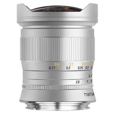 티티아티산 11mm F2.8 풀프레임 초광각 어안렌즈, 캐논 RF(실버)
