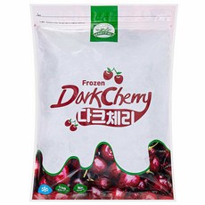 베리필드 냉동 씨제거 다크체리 1kg, 1개, 단품