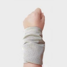 올웨일리 다용도 아웃도어 땀흡수 스포츠 손목타월 25 x 40 cm TSP2418, 그레이, 8개