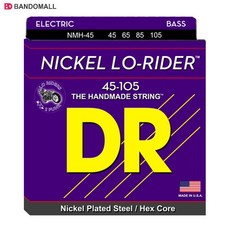 DR 베이스기타줄 4현 니켈 로라이더 Nickel Lo-Ridder 45-105, 1개