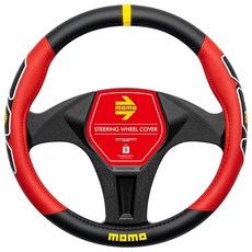 MOMO 모모 FUN 팬 손잡이 덮개 스티어링 커버 ITALY 이탈리아 밀라노 S 사이즈 레드