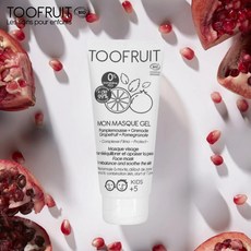 【法國TOOFRUIT】果漾平衡舒緩面膜100ml 兒童青春期專用 植萃成分有機認證 保濕 保養 護膚 潔顏 曬後護理, 1個