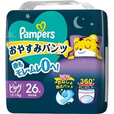日本進口 幫寶適 PAMPERS 巧虎安睡褲 拉拉褲 輕巧褲 (丹丹悅生活), 1個, 日版安睡褲 XL26片_有巧虎無集點