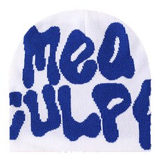 유어더메인 남녀공용 보온 레터링 비니