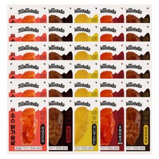 헬로틴 소스 닭가슴살 5종 세트, 30개, 100g