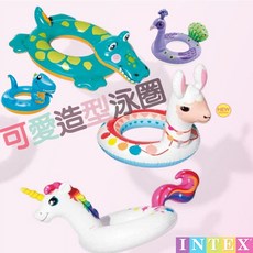 INTEX 兒童造型泳圈, 1個, 不挑款