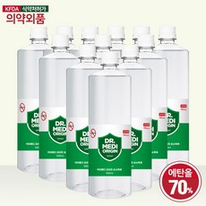 닥터메디 오리진 스프레이 손소독제 1Lx12개 리필 액상형 손소독기 사용가능, 12개, 1L