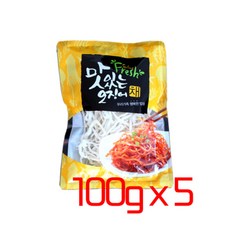 진미채 100g 5개 국내 가공 오징어채 (100g x 5봉)