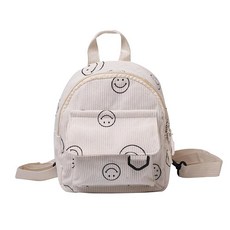 Gardsell 여성용 소형 백팩 지갑 귀여운 미니 미적 작은 코듀로이 지갑 베이지. 185262 6905513493