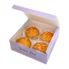 도나스데이 깨찰슈 4입세트, 90g, 4개