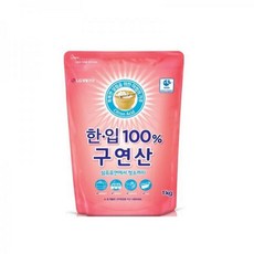 엘지생활건강 한·입백프로 구연산 1kg, 단품