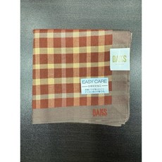 日本製Daks經典款紳士手帕, 1個, 28