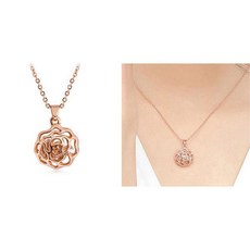 장미 데일리 로즈골드 플라워 펜던트 (5개묶음)roo9+4Amm