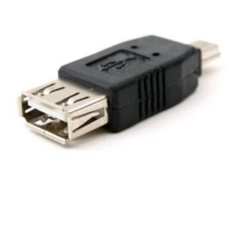USB 젠더-미니 5핀 Mini 5Pin M USB 2.0 type A F, 1개, 1cm