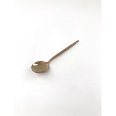 東昇瓷器餐具 食品級不鏽鋼玫瑰金大餐叉, 1個, 小圓匙長13.5cm
