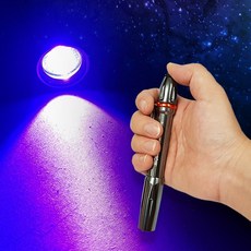탑셀 UV LED 랜턴 TS-395 자외선램프 손전등 블랙라이트 얼룩 오염 형광물질 검수 레진 경화 후레쉬