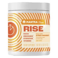 Zahler Mantra Lab Rise 柑橘椰子粉, 1個, 117g