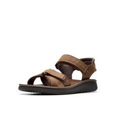 [미국수입정품] Clarks 남성용 캐주얼 스포츠 샌들 밀랍 가죽. 7 254811