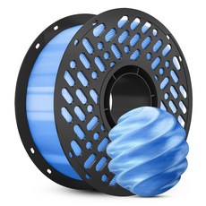 CaiLab PETG 3D 프린터 필라멘트 1.75mm 1kg 고인성 친환경 소재, 반투명 블루, PETG 1KG