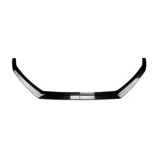 VW 폴로 6R 6C 2009-2017 자동차 앞 범퍼 하단 립 스플리터 바디 키트 호환, 블랙