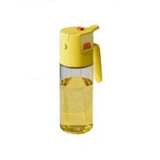 噴油瓶 - 新式倒/噴兩用 氣炸鍋適用 霧化玻璃油壺, New【奶黃｜580ml】倒／噴兩用設計, 1個