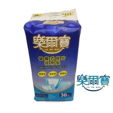 樂爾寶 夜用型 Maxi 替換式尿片 30片, 1包