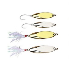 떡스푼 스푼루어 송어 삼치 풀치 실버 1.5g, 1개