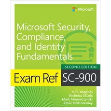 (영문도서) Exam Ref SC-900 Microsoft Security Compliance and Identity Fundamentals Paperback, Microsoft Press, English, 9780138363734