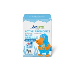 『㊆㊆犬貓館』IN-PLUS 贏 犬用保健食品 益生菌 卵磷脂 腸胃保健 關節保健 護眼 狗保健品, 1個, PA-5051犬用高耐性益生菌24包