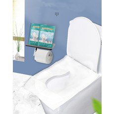 일회용변기시트 공중화장실 출장 여행 술집화장실필수템 일회용 종이시트, 1개