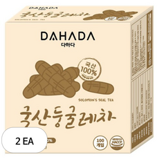다하다 국산둥굴레차, 1.2g, 100개입, 2개