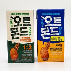 칠성 오트몬드 190ml 오리지널 6개 + 프로틴 6개 (총 12개구성)
