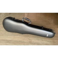 GEWA PURE系列德國三角琴盒，適用於3/4和4/4小提琴，提供可調節的內部空間，灰色外觀設計，輕量化且堅固耐用, 1個, 灰色, PURE系列