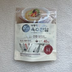 해통령 육수한알 진한맛, 160g, 1개
