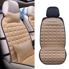 극세사 차량용 시트커버 겨울 카시트커버 자동차 시트 방석, 마일드카키브라운, 1개