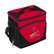 MLB 시카고 컵스 쿨러 24캔 팀 색상 원 사이즈, St. Louis Cardinals, red