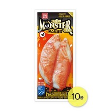 한성기업 몬스터크랩 72g 10개 맛살 게살 게맛살 꽃맛살 크라비아 크랩