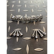 翔哥精選ll 傑能白鐵螺絲組 內外六角 大頭螺絲 水冷BWS, 1個, 大組合 16件組