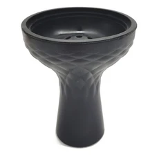 실리콘 물 담뱃대 그릇 7 홀 젤 헤드 멀티 맛 홀더 플로버 토퍼 시샤 컨테이너 깨지지 않는 치카 컵, 04 Black with groove