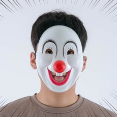 삐에로플라스틱가면 광대가면 파티가면 삐에로가면, 상세페이지 참조, 1개