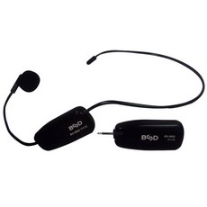 BSD 無線麥克風 BG-9002，2.4G自動對頻頭戴式設計，適用各類擴音設備