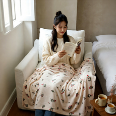 베아노 보드라운 초극세사 무릎 담요 환절기 프리미엄